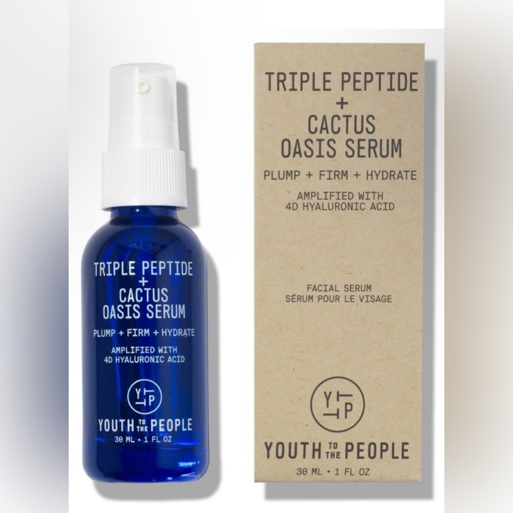 Youth To The People | Triple Peptide + Cactus Oasis Serum